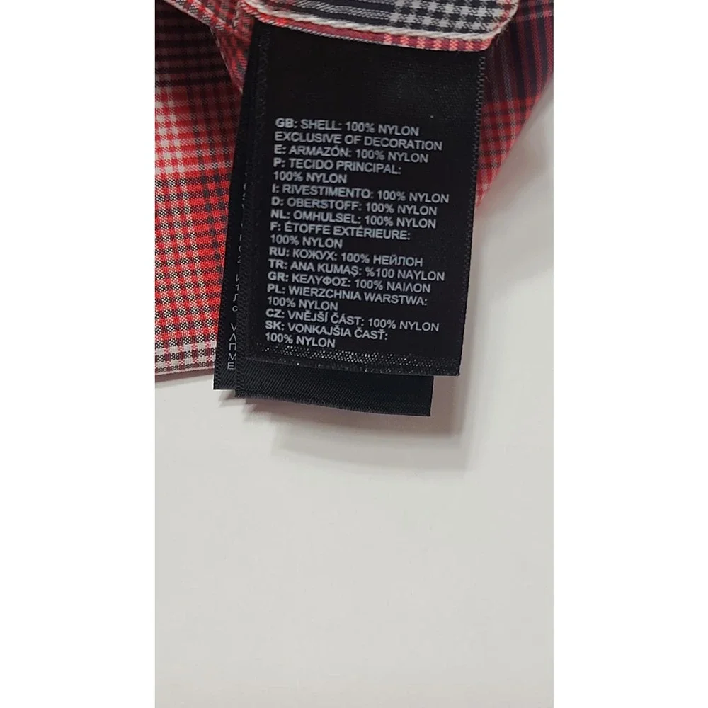 The North Face plaid button down shirt men's size medium